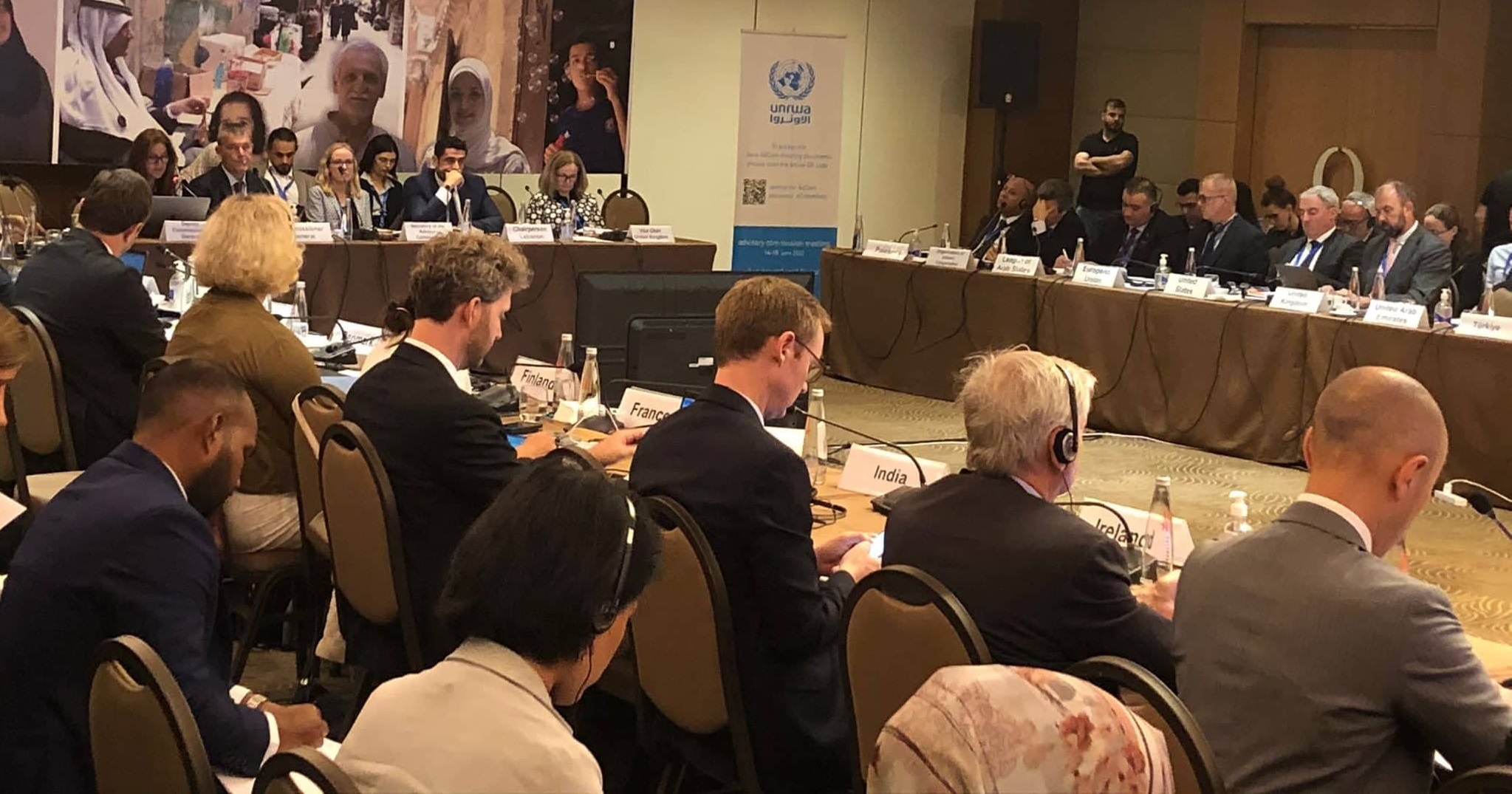 د. أبو هولي يطالب الدول المانحة للاستجابة لمتطلبات استراتيجية الاونروا للأعوام